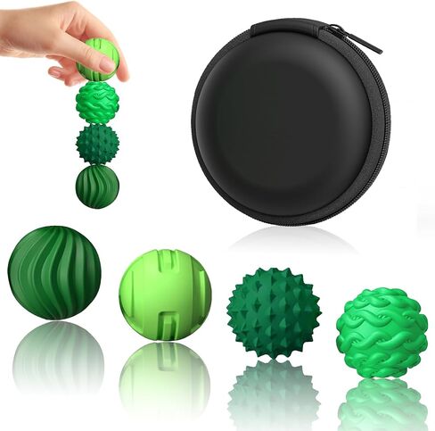 Silicone Magnetic Fidget Balls - 8Pcs Sensory Magnetic Silicone Balls Desk Toy for Stress Relief and ADHD Anxiety,Silent Magnet with Textured Surface for Teens and Adults. (Pink) in Saudi Arabia