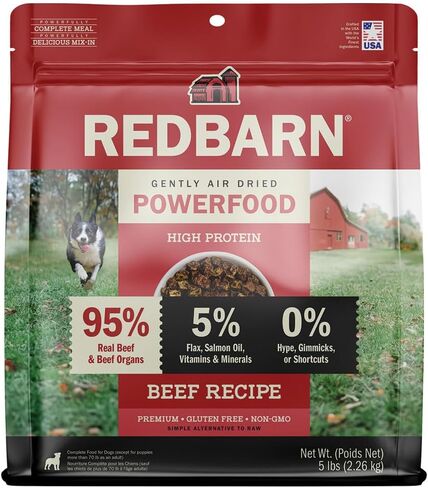 Redbarn Air Dried Powerfood High Protein Chicken Recipe, Made in USA, 5 lb in Saudi Arabia