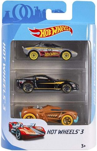 Hot Wheels K5904 Hot Wheels Basic Car Assortment 3 Pack in Saudi Arabia