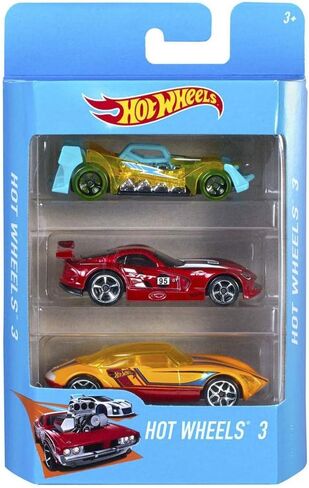 Hot Wheels K5904 Hot Wheels Basic Car Assortment 3 Pack in Saudi Arabia