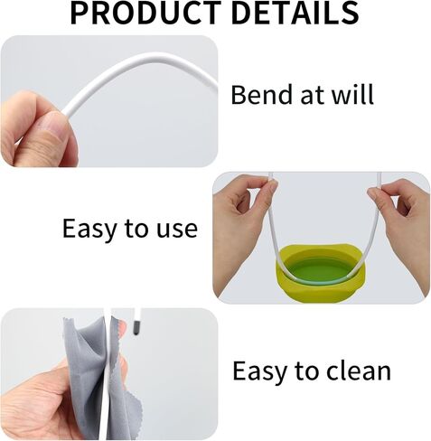 قطعتان من أدوات دوامة الصابون، لوازم أدوات صنع الصابون القابلة للانحناء، ملحقات دوامة شماعات العملية الباردة للصابون المصنوع يدويًا، مثالية لصانعي الصابون والحرفيين والهواة in Kuwait