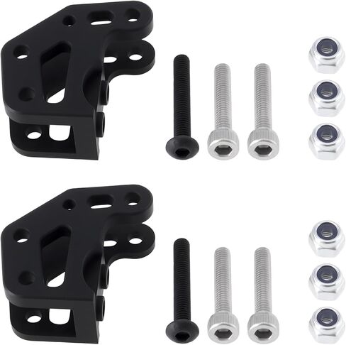 The Lord of the Tools 2pcs Lower Link Shock Mount Bracket Compatible with Axial Wraith 90018 1/10 RC Rock Crawler Car in Saudi Arabia