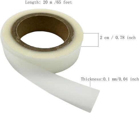 Hot Melt Seam Sealing Repair Adhesive Fusible Tape，Layer for Waterproof PU Coated Fabrics Sportswear Outdoor Gear Raincoat Tent Awning (Clear (Transparent)) in Saudi Arabia