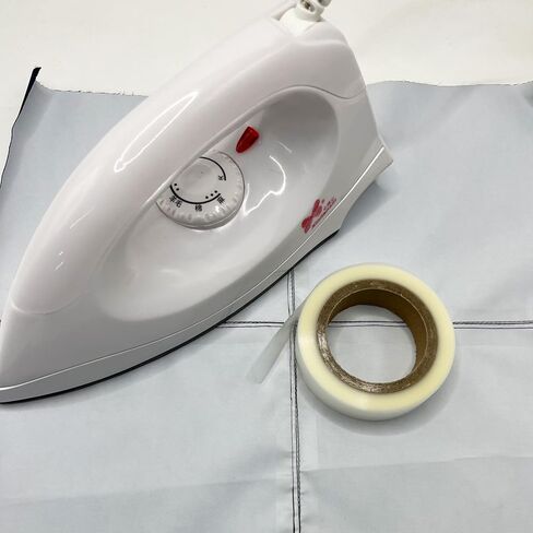 Hot Melt Seam Sealing Repair Adhesive Fusible Tape，Layer for Waterproof PU Coated Fabrics Sportswear Outdoor Gear Raincoat Tent Awning (Clear (Transparent)) in Saudi Arabia
