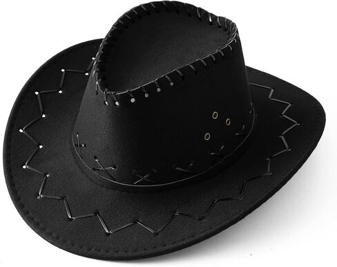 JOYEBUY Kids Western Party Hats Toddler Cowboy Hats Boys Girls Cowgirl Hat with Bandanas in Saudi Arabia