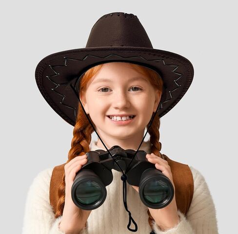 JOYEBUY Kids Western Party Hats Toddler Cowboy Hats Boys Girls Cowgirl Hat with Bandanas in Saudi Arabia