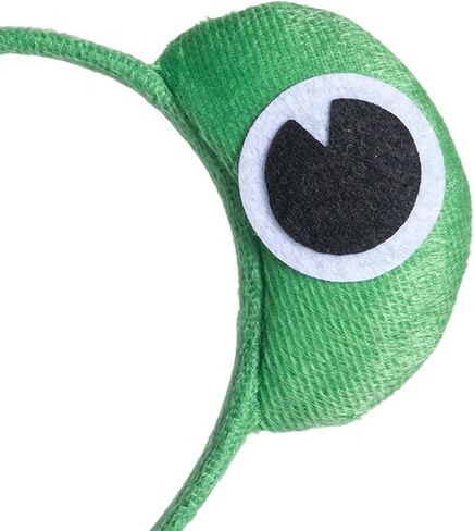 Plush Green Frog Headband, Cute Frog Ears Headbands for Halloween Costume Accessory and Animal Cosplay Party in Kuwait