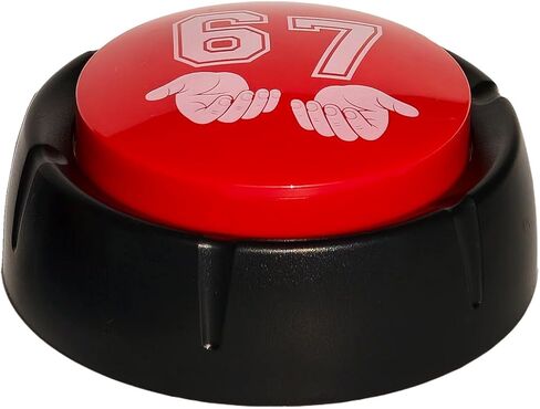 NeoJoy 67 Meme مضحك الهدايا الكمامة زر الصوت 6 7 ستة سبعة Brainrot عيد الحب حفلة عيد ميلاد زينة الاشياء ميرش الفصول الدراسية مكتب ديكور in Kuwait