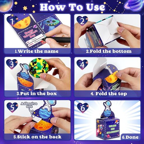 24 Pack Valentines Day Cards for Kids with High Bouncy Balls, Valentines Day Cards for Kids School, Valentine's Day Gifts For Kids Classroom Exchange, Valentine Party Favors Prizes for Boys Girls in Saudi Arabia