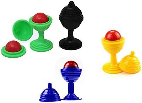 brand-new Classic Vanishing Ball and Vase Party Magic Trick Set 1PC Random Trick Hot in Saudi Arabia