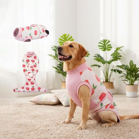 Dog Recovery Surgery Suit Female Spay for Small Medium Large Dogs Cats Pets All Breeds,Body Surgical Suit Vest for Surgery Recovery Soft Stretch Apparel for Puppy in Saudi Arabia