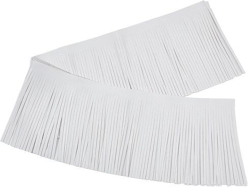 6 ياردات 5.9 بوصة زخرفة من الجلد السويدي الصناعي، شرابة خياطة جلدية مزدوجة الجانب، أشرطة بنية للحرف اليدوية DIY خياطة الملابس وحقيبة اليد لتزيين حاشية الملابس in Kuwait