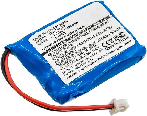 بطارية بديلة V2015-E05 PL-762229 للمعلم، جهاز الإرسال ET-302-LTransmitter ET-402Receiver ET-300Receiver TransmitterET-302/3.7V 400 مللي أمبير في الساعة، بطارية فعالة من حيث التكلفة in Kuwait