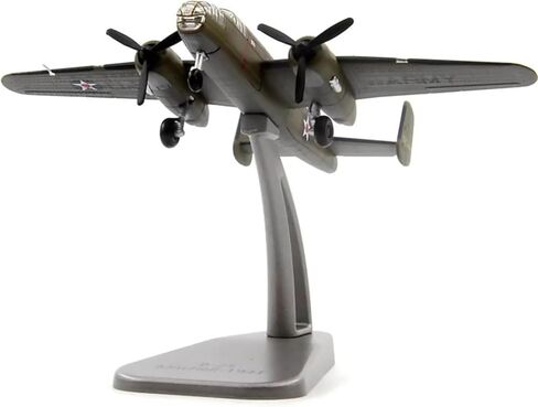 ZEZEFUFU 1:144 Alloy B-25 Bomber Mitchell Aircraft Model Fighter Attack Plane Model with Display Stand in Saudi Arabia