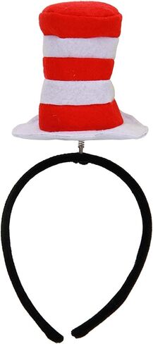 Dr. Seuss Cat in the Hat Springy Costume Headband in Saudi Arabia