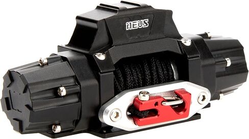 MEUS RACING RC 1/10 Winch with Dual Motor for Axial SCX10 Traxxas TRX4 Redcat Tamiya HPI D90 1/10 RC Crawler Parts in Saudi Arabia