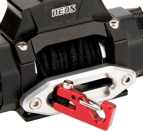 MEUS RACING RC 1/10 Winch with Dual Motor for Axial SCX10 Traxxas TRX4 Redcat Tamiya HPI D90 1/10 RC Crawler Parts in Saudi Arabia