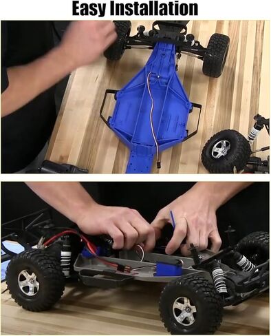 5830 Low-CG Chassis Conversion Kit Fit for Traxxas 1/10 Slash 2WD F150 Drag Slash Include Chassis Battery Tray Springs and Installation Hardware in Saudi Arabia
