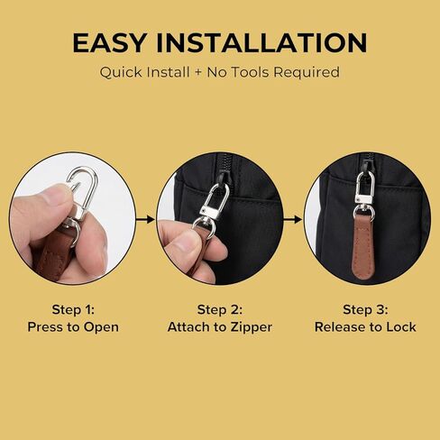 ZJO سحاب سحب بديل قابل للفصل 16 قطعة طقم إصلاح سحاب جلدي للأمتعة وحقائب الظهر والسترات والمحافظ والمثبت العالمي بألوان متنوعة in Kuwait