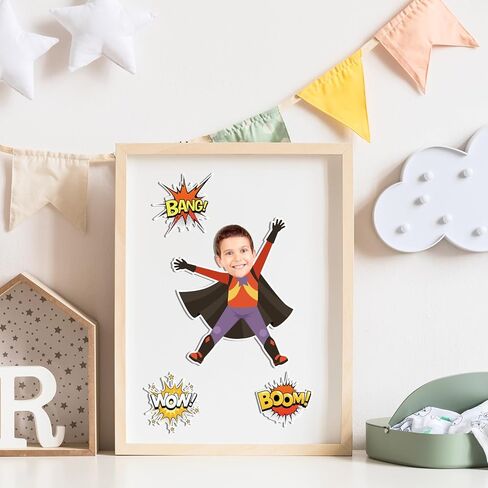90 PCS Super Themed Hero Cutouts Hero Theme Paper DIY Photo Picture Crafts with 200 PCS Glue Points Super Themed Bulletin Board Decorations for Kids Classroom Party Decor Birthday Supplies in Saudi Arabia