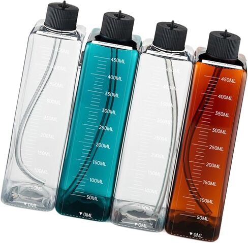 4X Seawater Tank Titration Bottle Convenient Multifunctional Lightweight for Planted Tank Fish Tank Aquarium Parts, B in Saudi Arabia