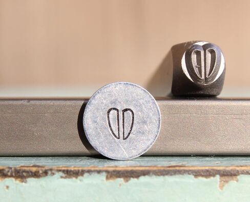5mm Deer Tracks Metal Punch Design Stamp - Supply Guy - CH-487 in Saudi Arabia