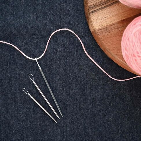 Knitter’s Pride Silver Wool Needles– Set of 3 (US Size 1, 2 & 3) in Saudi Arabia
