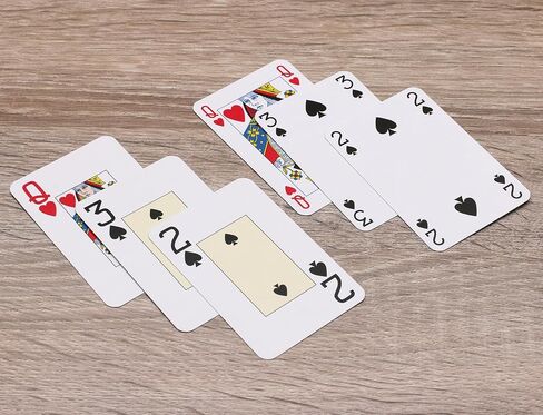 Caspari Large Print Playing Cards, La Dolce Vita – 2 Decks, Jumbo Typeface, Bridge Size, Gift Box Included (PC153J) in Saudi Arabia