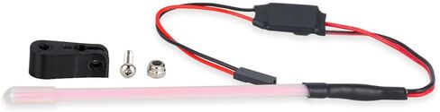 GLOBACT 1/10 RC Light Bar 100mm RC Car Rear LED Light Lamp for TRX4 TRX6 SCX10 III Vanquish H10 Optic 1/10 RC Crawler Car أجزاء ترقية عالمية (أحمر) in Saudi Arabia