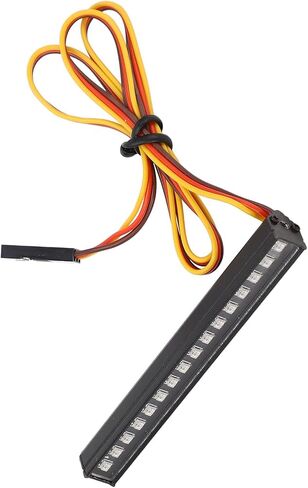 شريط إضاءة RC، 16LED من سبائك الألومنيوم دائرة متكاملة ضوء فائق السطوع 8 تأثيرات إضاءة أضواء السقف لسيارات RC 1/18 in Saudi Arabia