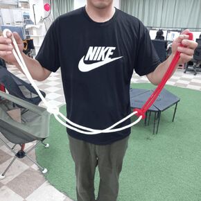 JL Corp.Jumping Red Rope, Amazing Acrobatic Knot Magic Tricks, Jumping Knot Fantastic Knot Rope in Kuwait