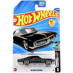 Hot Wheels '66 Buick Riviera [Black] Modified 2/5, 50/250, New for 2025!, 1:64 Scale Diecast Car in Kuwait