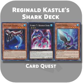 مجموعة مخصصة كاملة لـ Yu-Gi-Oh! زيكسال - سطح القرش إكسيز ديك لريجينالد كاستل in Kuwait