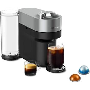 Nespresso Vertuo Pop+ Deluxe Coffee and Espresso Maker by Breville - Titan(Renewed) in Kuwait