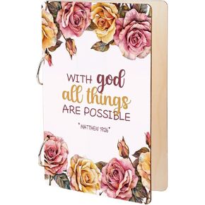 SUPERDANT Wonderful Memories Greeting Card Holder Organizer Wooden Card Keeper Binder Planning Book Sunset Mountain Birthday Cards Keeper Photo Album Graduation Wedding Planner Journal Keepsake Gift in Kuwait