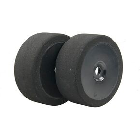 BSRC8030-B 1/8 Buggy 30 Shore Foam GT Tire Compound Black Dish Rim (2) in Saudi Arabia