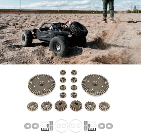 39T Differential Systems Kits Remote Control Car Differential Gear Transmission Systems for XV02 TT02 MB01 BT01 XM01 Model Vehicle Part in Kuwait