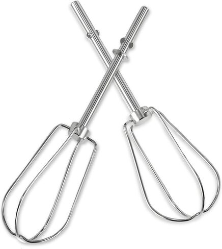 3MIRRORS Hand Mixer Beaters Attachments for KitchenAid hand blender Stainless Steel Whisk, Dough Hook, Blending Rod, Replacement for KHM3 KHM5 KHM7 KHM9 KHM512 KHM926 Series (6-Pcs) in Saudi Arabia