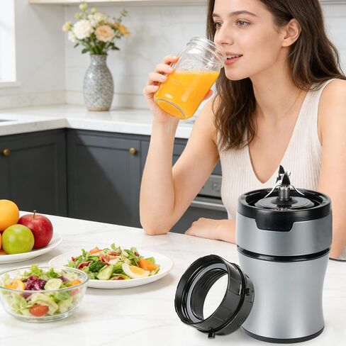 Adapter for Ninja BN301 Blender and Ball Wide-Mouth Mason Jar - Blend Directly in Glass Jar Replace Plastic Cup, Accessory for Ninja Nutri Blender Plus 900-Watt, Dishwasher Safe (Only Adapter) in Kuwait