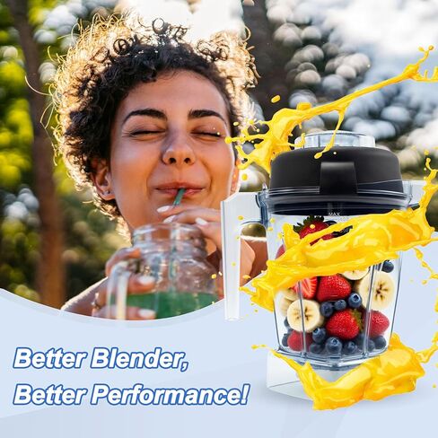 Blender Pitcher 48oz, Replace for 5000 5200 6300 6500 7500 E310 E320 Pro 200 500 750 vm0101 vm0197, Compatible with C/G-Series Explorian Commercial Ropel Series in Saudi Arabia