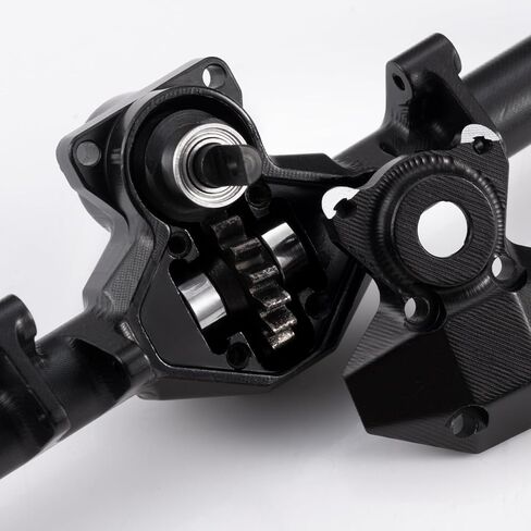 +4mm SCX24 Rear Axles Set Extended for Axial SCX24 Deadbolt Bronco JLU C10 Gladiator Base Camp Power Wagon 1/24 RC Crawler Car Upgrade Parts (Rear Axle) in Saudi Arabia