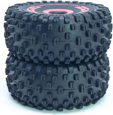KingVal Replacement 2PCS Durable Rear Tire Wheel Tyre RC Parts Compatible with WLtoys 124016 RC Car in Saudi Arabia