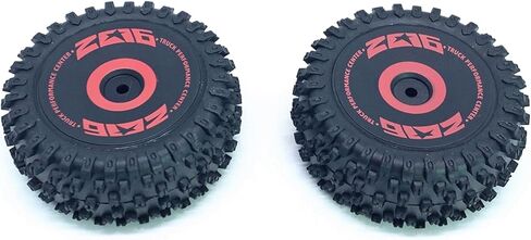KingVal Replacement 2PCS Durable Rear Tire Wheel Tyre RC Parts Compatible with WLtoys 124016 RC Car in Saudi Arabia