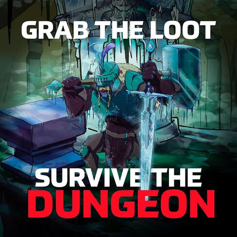 Shuffle Dungeons Board Game – Solo and Co-op Dungeon Crawler for 1–4 Players in Saudi Arabia