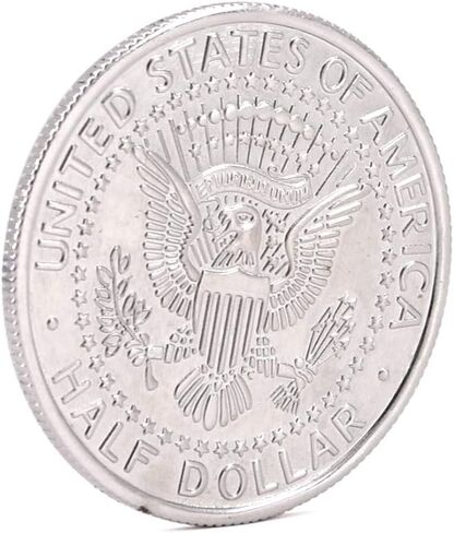 Enjoyer Jumbo Half Dollar Shells 3 + 1 Set(Dia 5.8cm) One Coin to Four Magic Tricks Magician Accessories Comedy Props Magic Gimmick in Saudi Arabia
