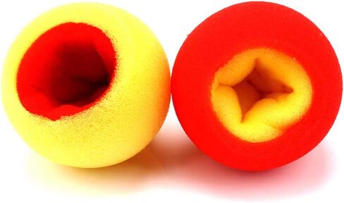 Enjoyer Color Change Sponge Ball Magic Tricks Close Up Magic Gimmick Magician Accessories Fun Toys ,2Pcs/Set in Saudi Arabia