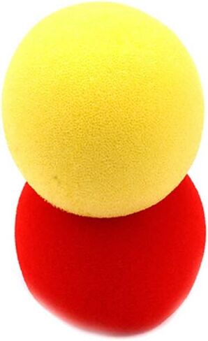 Enjoyer Color Change Sponge Ball Magic Tricks Close Up Magic Gimmick Magician Accessories Fun Toys ,2Pcs/Set in Saudi Arabia