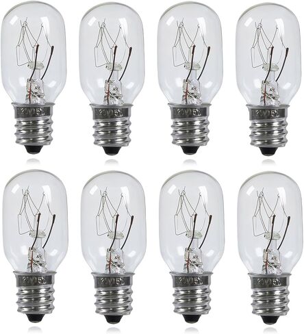 8 قطع #7SCW 15 وات 120 فولت لمبة إضاءة لآلة الخياطة بديلة لآلات الخياطة Brother/Janome/Babylock/Singer/Kenmore، ملحقات ماكينة الخياطة in Kuwait