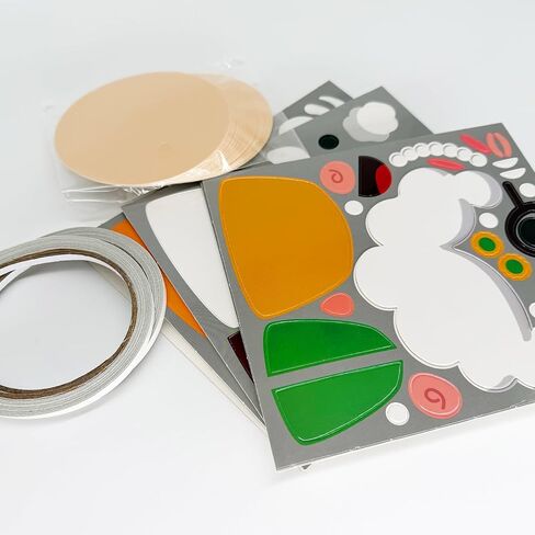 36 قطعة من الحرف اليدوية لعيد الأجداد السعيد - يوم 100 من ملصقات المدرسة، هدايا الأنشطة، مستلزمات الحفلات والديكورات in Kuwait