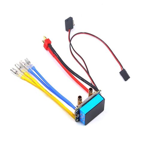 Brushed ESC Dual Motor Speed Controller High Voltage Waterproof for 380 540 550 775 Brushed Motor RC Car in Saudi Arabia